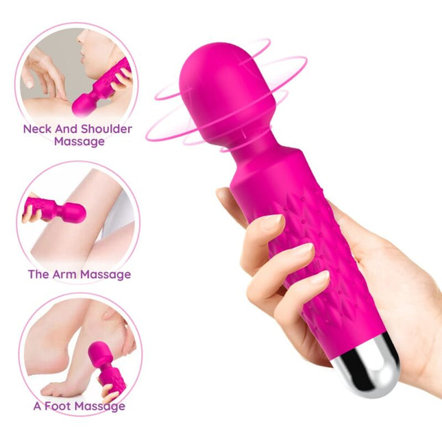 ARMONY - MASSEUR & VIBRATEUR POSTMAN TÊTE SUPER FLEXIBLE FUCHSIA by ARMONY MASSAGERS