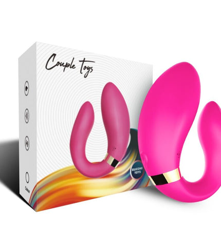 ARMONY - VIBRATEUR CROISSANT POUR COUPLES TÉLÉCOMMANDE FUCHSIA by ARMONY FOR COUPLES