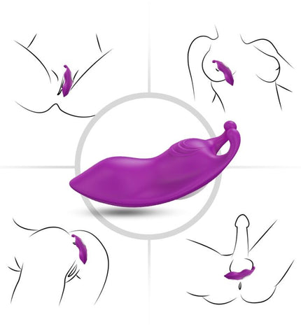 ARMONY - HONEYBEE WEARABLE PANTIES VIBRATEUR G-SPOT TÉLÉCOMMANDE VIOLET by ARMONY WEARABLES