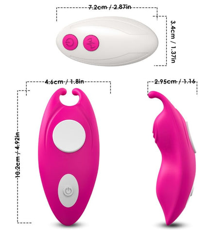 ARMONY - HONEYBEE WEARABLE PANTIES VIBRATEUR G-SPOT TÉLÉCOMMANDE FUCHSIA by ARMONY WEARABLES