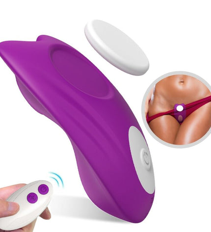 ARMONY - CULOTTE PORTABLE PAPILLON VIBRATEUR TÉLÉCOMMANDE VIOLET by ARMONY WEARABLES