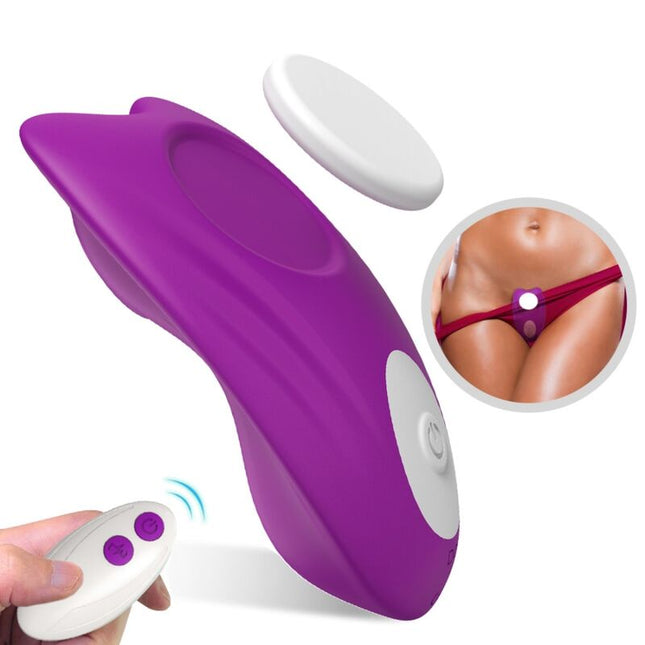 ARMONY - CULOTTE PORTABLE PAPILLON VIBRATEUR TÉLÉCOMMANDE VIOLET by ARMONY WEARABLES