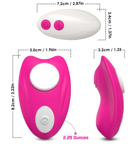 ARMONY - CULOTTE PORTABLE PAPILLON VIBRATEUR TÉLÉCOMMANDE ROSE by ARMONY WEARABLES