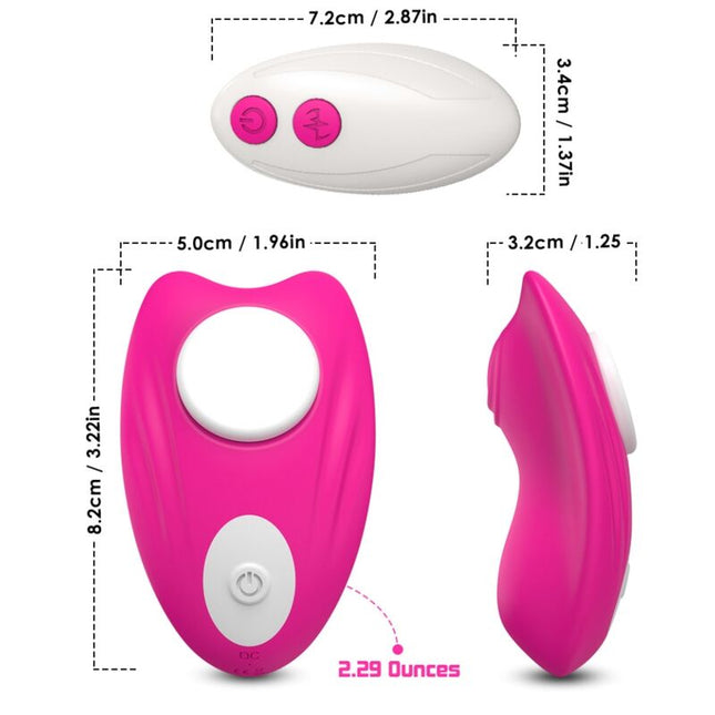 ARMONY - CULOTTE PORTABLE PAPILLON VIBRATEUR TÉLÉCOMMANDE ROSE by ARMONY WEARABLES