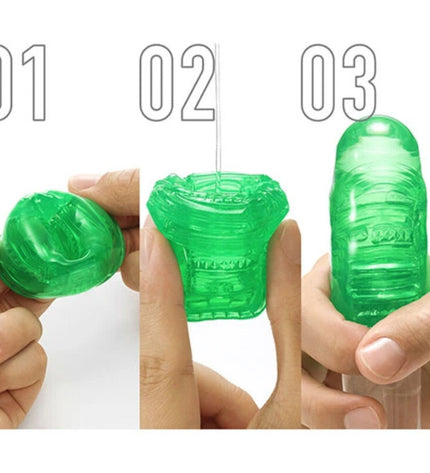 TENGA - DÉ DÉS MASTURBATEUR UNI ÉMERAUDE by TENGA