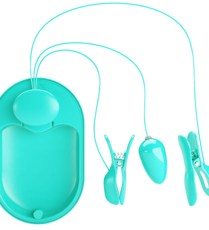 PRETTY LOVE - BOITE SURPRISE PINCE A ELECTRO STIMULATION BLEUE by PRETTY LOVE FLIRTATION