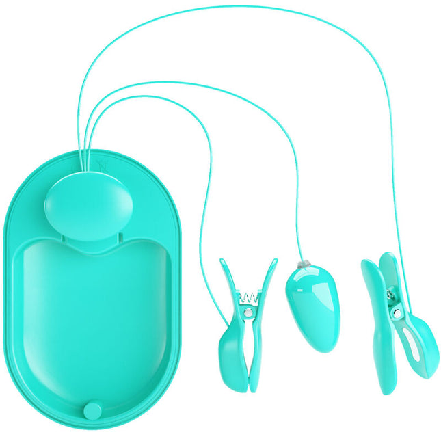 PRETTY LOVE - BOITE SURPRISE PINCE A ELECTRO STIMULATION BLEUE by PRETTY LOVE FLIRTATION