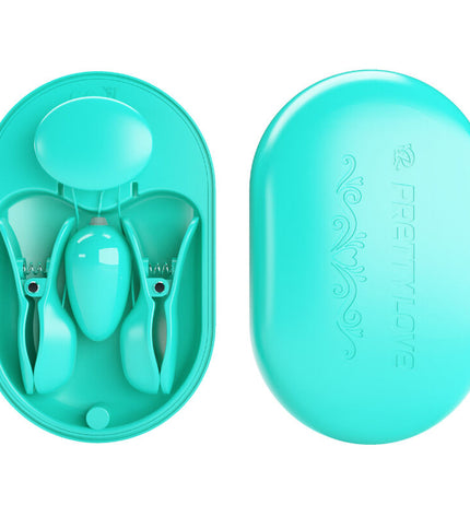 PRETTY LOVE - BOITE SURPRISE PINCE A ELECTRO STIMULATION BLEUE by PRETTY LOVE FLIRTATION