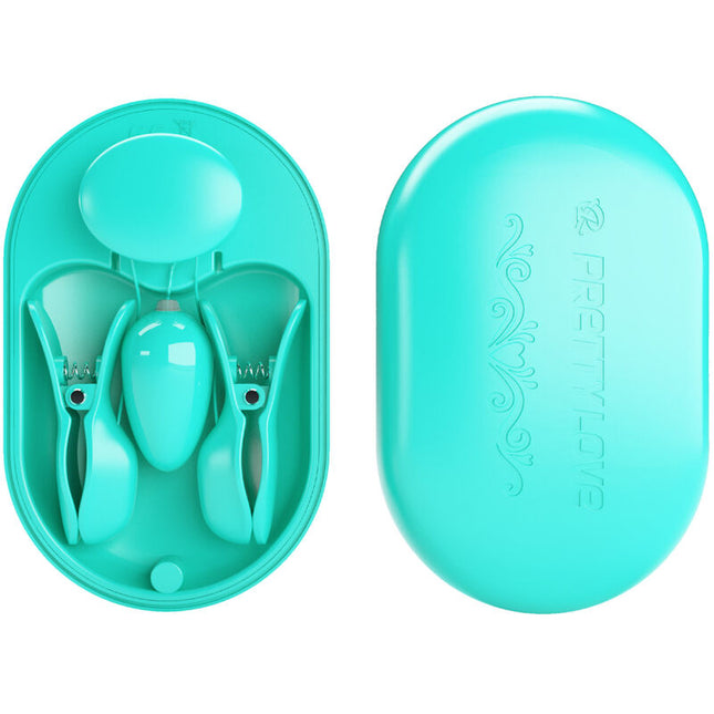 PRETTY LOVE - BOITE SURPRISE PINCE A ELECTRO STIMULATION BLEUE by PRETTY LOVE FLIRTATION