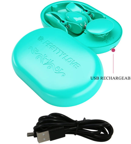 PRETTY LOVE - BOITE SURPRISE PINCE A ELECTRO STIMULATION BLEUE by PRETTY LOVE FLIRTATION