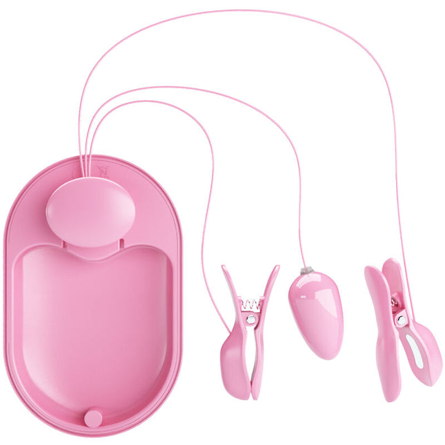PRETTY LOVE - BOITE SURPRISE PINCES DÉLECTRO STIMULATION ROSE by PRETTY LOVE FLIRTATION