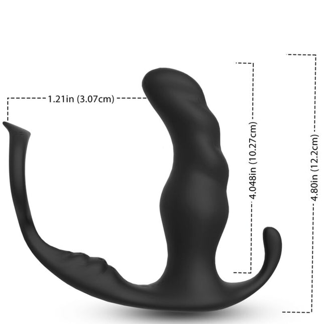 ARMONY - KNIGHT VIBRATEUR ANAL PROSTATE & ANNEAU TÉLÉCOMMANDE NOIR by ARMONY ANAL