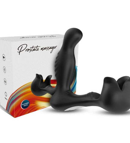 ARMONY - VIBRATEUR SURROUND ANAL & STIMULATEUR TESTICULOS TÉLÉCOMMANDE NOIR by ARMONY FOR HIM