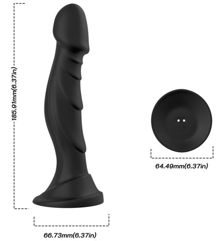 ARMONY - GODE VIBRATEUR & PLUG ANAL TÉLÉCOMMANDE NOIR by ARMONY ANAL