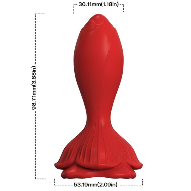 ARMONY - VIBRATEUR ROSE & PLUG ANAL PETITE TÉLÉCOMMANDE ROUGE by ARMONY ANAL