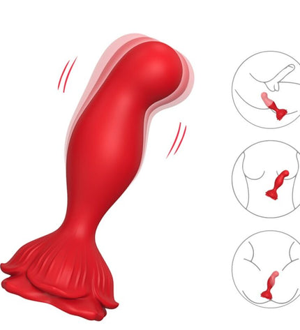 ARMONY - VIBRATEUR ROSE & PLUG ANAL TÉLÉCOMMANDE ROUGE by ARMONY ANAL