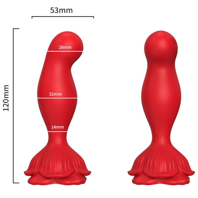 ARMONY - VIBRATEUR ROSE & PLUG ANAL TÉLÉCOMMANDE ROUGE by ARMONY ANAL