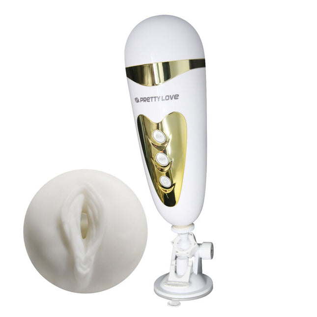 PRETTY LOVE - MASTURBATEUR MASCULIN AVEC VIBRATION ET SON SALLY - Concombre Boutique