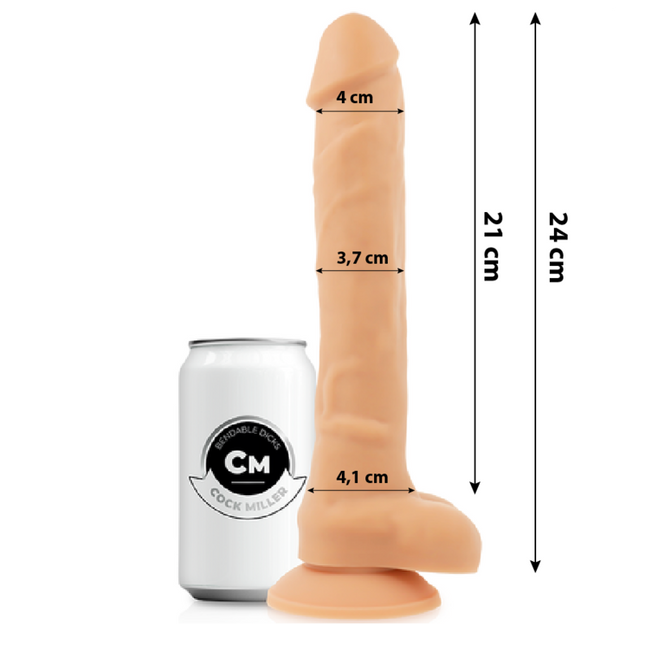 COCK MILLER - COCKSIL ARTICULABLE SILICONE DENSITÉ 24 CM by COCK MILLER