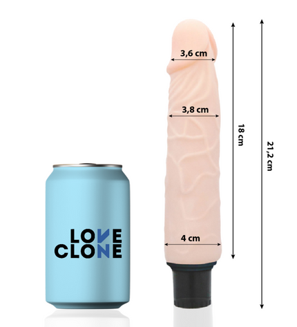 LOVECLONE - VIBRATEUR AUTOLUBRIFIANT FINN 21.2 CM -O- 3.8 CM by LOVECLONE