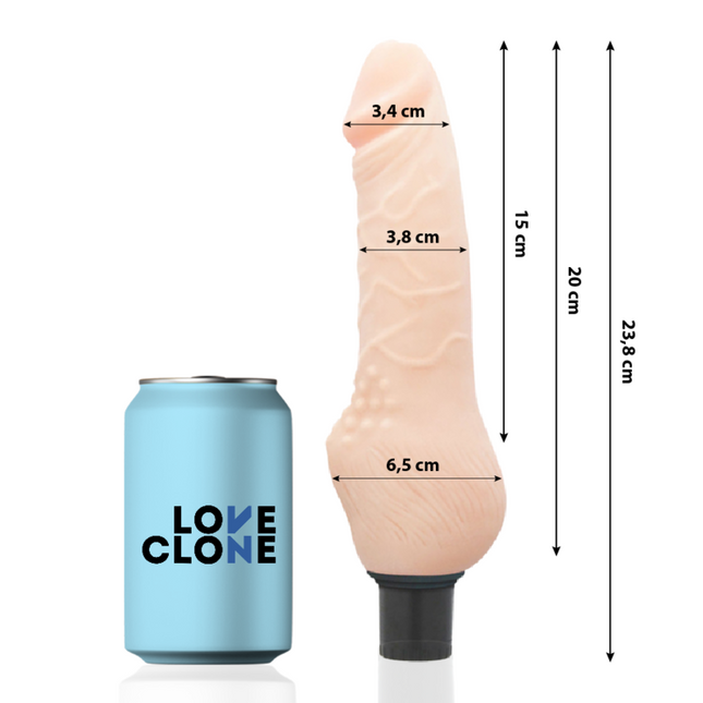 LOVECLONE - DAVEN AUTOLUBRIFICATION RÉALISTE 23.8 CM -O- 3.8 CM by LOVECLONE