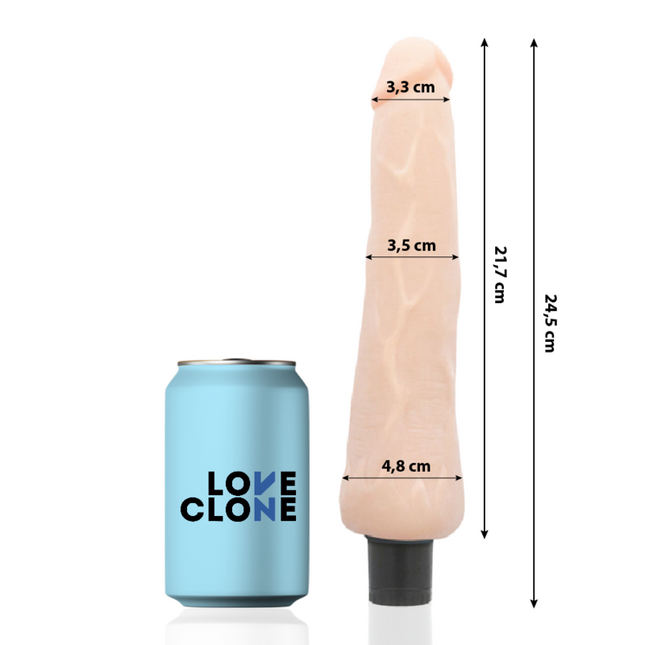 LOVECLONE - VIBRATEUR AUTOLUBRIFIANT RAGNAR 24.5 CM -O- 3.5 CM by LOVECLONE