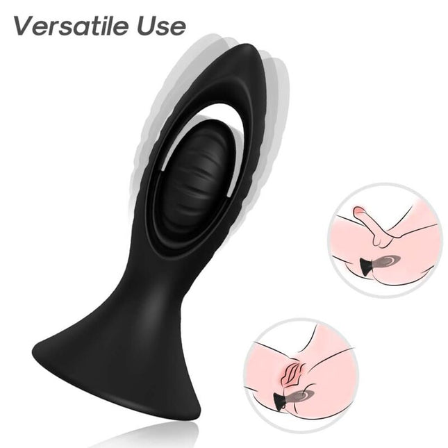 ARMONY - VIBRATEUR & PLUG ANAL SILICONE NOIR by ARMONY ANAL