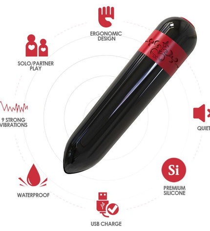 ARMONY - ROCKET VIBRATEUR BULLET NOIR by ARMONY STIMULATORS