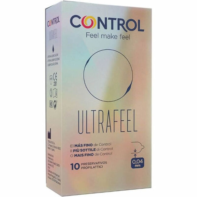 CONTROL - ADAPTA FINISSIMO ULTRAFEEL 10 UNITÉS - Concombre Boutique