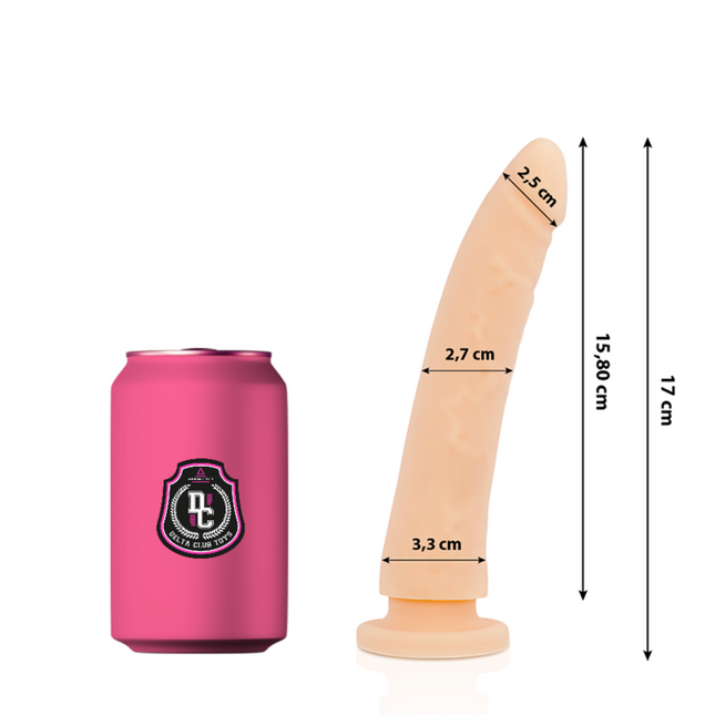 DELTA CLUB - JOUETS GODE MÉDICAL NATUREL SILICONE 17 CM -O- 3 CM by DELTACLUB