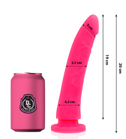 DELTA CLUB - TOYS GODE MÉDICAL ROSE EN SILICONE 20 CM -O- 4 CM by DELTACLUB