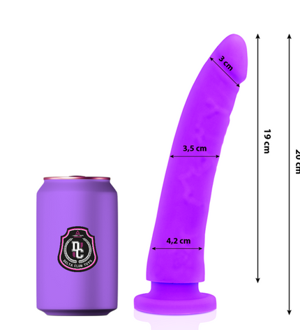 DELTA CLUB - TOYS GODE MÉDICAL LILAS SILICONE 20 CM -O- 4 CM by DELTACLUB