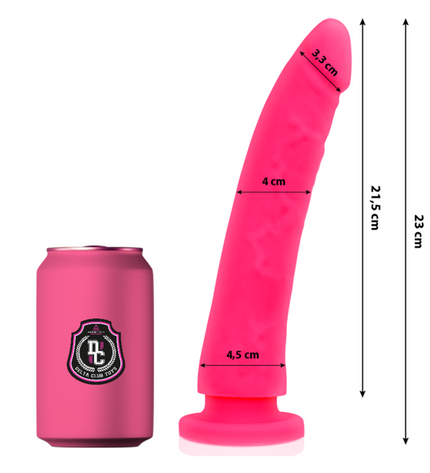 DELTA CLUB - TOYS GODE MÉDICAL ROSE EN SILICONE 23 CM -O- 4.5 CM by DELTACLUB