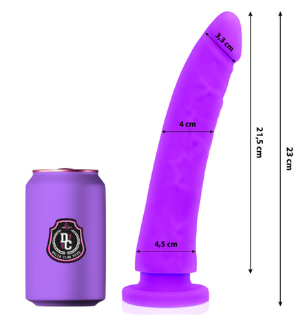 DELTA CLUB - TOYS GODE MÉDICAL LILAS SILICONE 23 CM -O- 4.5 CM by DELTACLUB