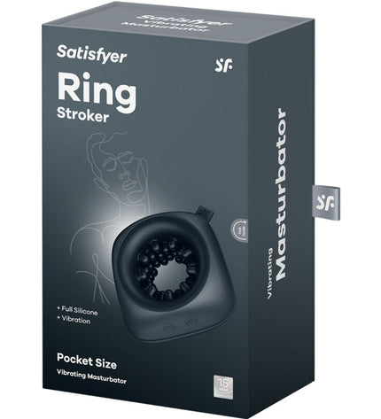 SATISFYER - RING STROKER MASTURBATEUR & VIBRATEUR by SATISFYER RING