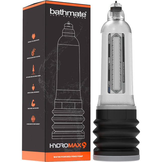 BATHMATE - HYDROMAX 9 POMPE DAUGMENTATION DE PÉNIS TRANSPARENTE - Concombre Boutique