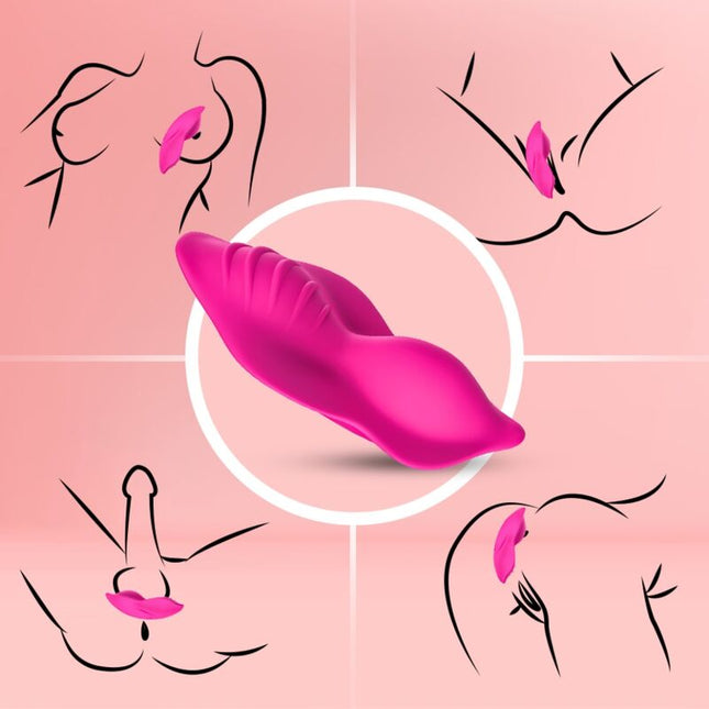 ARMONY - WHISPER WEARABLE PANTIES VIBRATEUR TÉLÉCOMMANDE FUCHSIA by ARMONY WEARABLES