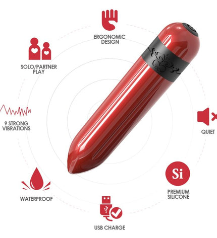 ARMONY - ROCKET VIBRATEUR BULLET TÉLÉCOMMANDE FUCHSIA by ARMONY STIMULATORS