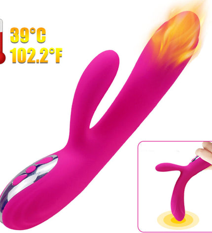 ARMONY - VIBRATEUR & STIMULATEUR FLEXIBLE EFFET CHALEUR FUCHSIA by ARMONY VIBRATORS