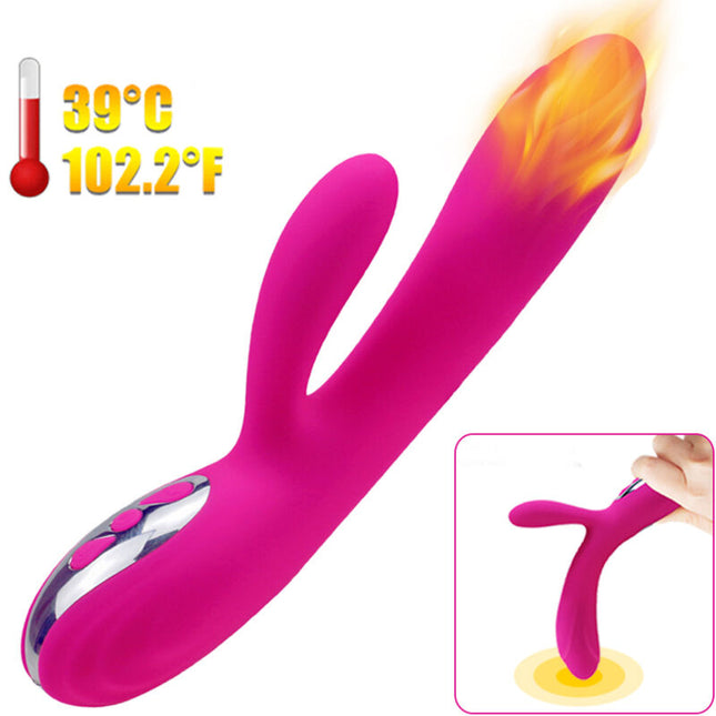 ARMONY - VIBRATEUR & STIMULATEUR FLEXIBLE EFFET CHALEUR FUCHSIA by ARMONY VIBRATORS