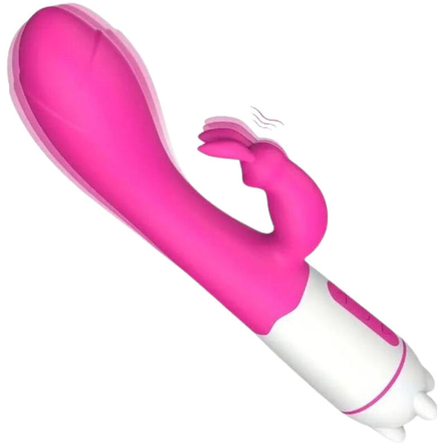 ARMONY - HAPPY VIBRATEUR & STIMULATEUR DE LAPIN FUCHSIA by ARMONY VIBRATORS