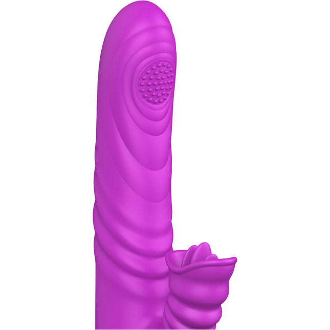 ARMONY - VIBRATEUR MULTIFONCTION ANGELIA AVEC LANGUE STIMULANTE EFFET CHALEUR VIOLET by ARMONY VIBRATORS