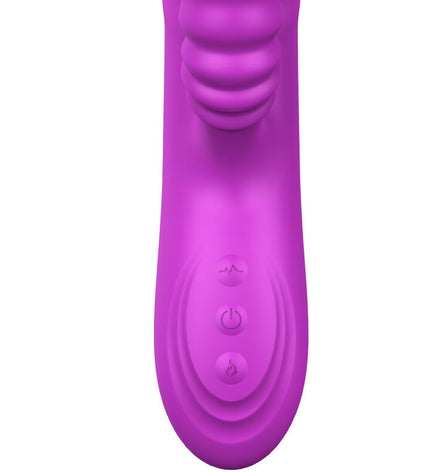 ARMONY - VIBRATEUR MULTIFONCTION ANGELIA AVEC LANGUE STIMULANTE EFFET CHALEUR VIOLET by ARMONY VIBRATORS