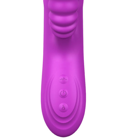 ARMONY - VIBRATEUR MULTIFONCTION ANGELIA DOUBLE LANGUE EFFET CHALEUR VIOLET by ARMONY VIBRATORS