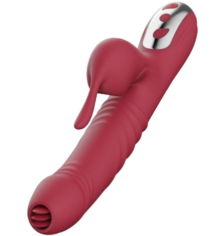 ARMONY - VIBRATEUR ET SUÇON SUCK AVEC LANGUE STIMULANTE BOURGOGNE by ARMONY VIBRATORS