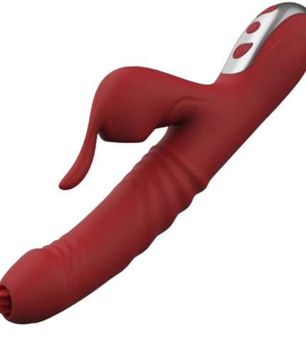 ARMONY - VIBRATEUR ET SUÇON SUCK AVEC LANGUE STIMULANTE BOURGOGNE by ARMONY VIBRATORS