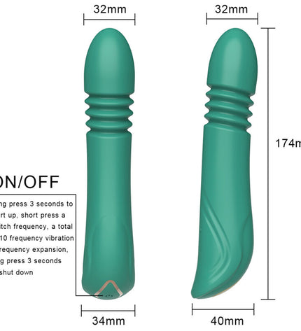 ARMONY - VIBRATEUR ET POUSSÉE VERT G-SPOT by ARMONY VIBRATORS