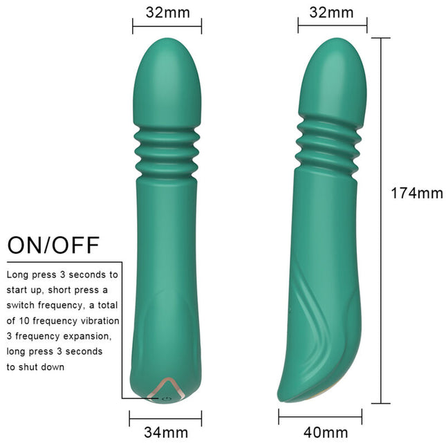 ARMONY - VIBRATEUR ET POUSSÉE VERT G-SPOT by ARMONY VIBRATORS
