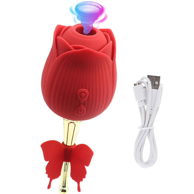 ARMONY - PAPILLON FLEUR SUCTION ROUGE by ARMONY STIMULATORS