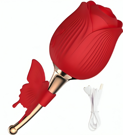 ARMONY - PAPILLON FLEUR SUCTION ROUGE by ARMONY STIMULATORS